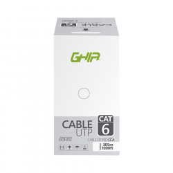 Compra Ghia Bobina De Cable Cat Utp Pares Metros Azul Gcb