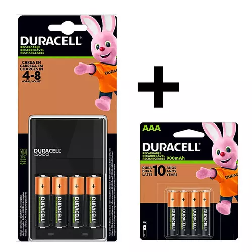 Compra Duracell Cargador Para 4 Pilas AA AAA Incluye 4 Pilas AA AAA