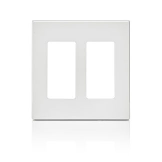 Compra Leviton Placa De Pared 80309 SW 2 Puertos Blanco 80309 SW