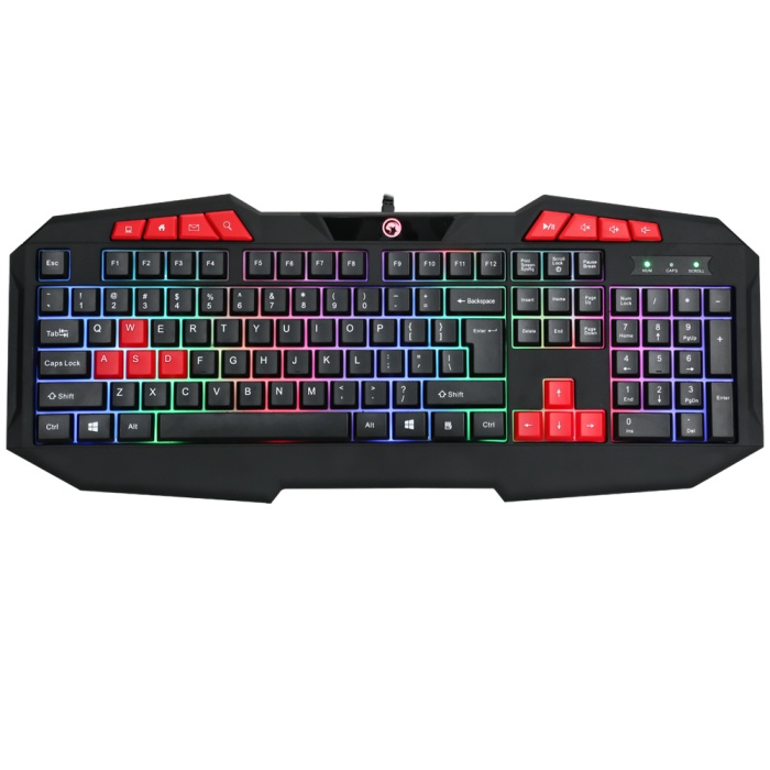 Compra Teclado Gamer Marvo Scorpion K Rgb Al Mbrico Usb Negro K