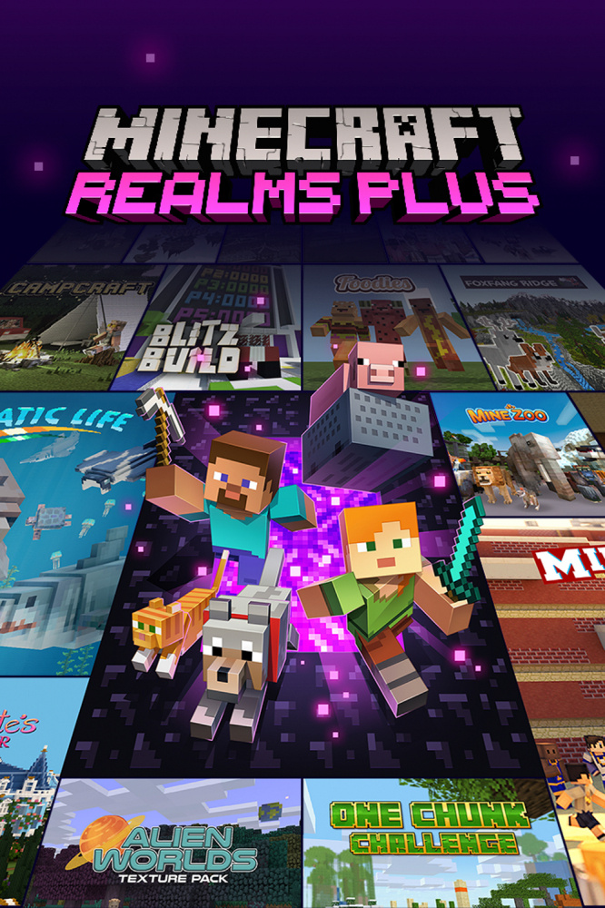 Compra Minecraft Realms Plus Meses Xbox One Series X S Windows Lm