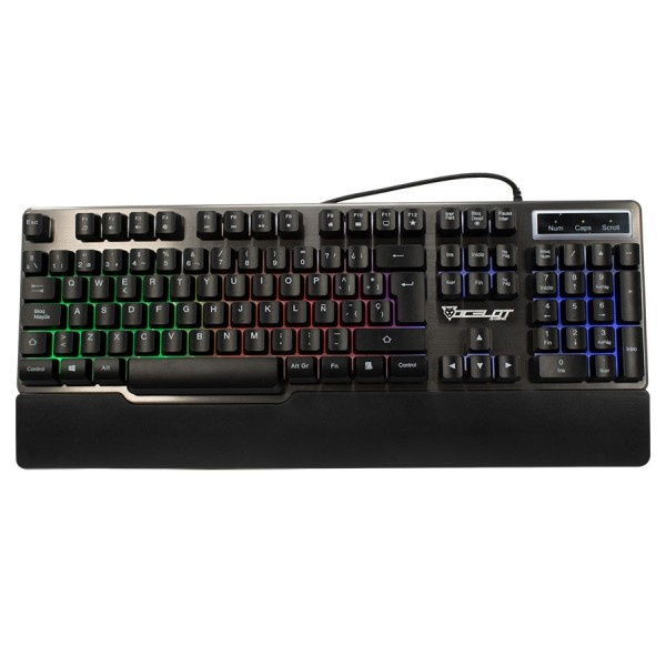 Compra Teclado Gamer Ocelot Gaming Okm S Rgb Negro Okm S