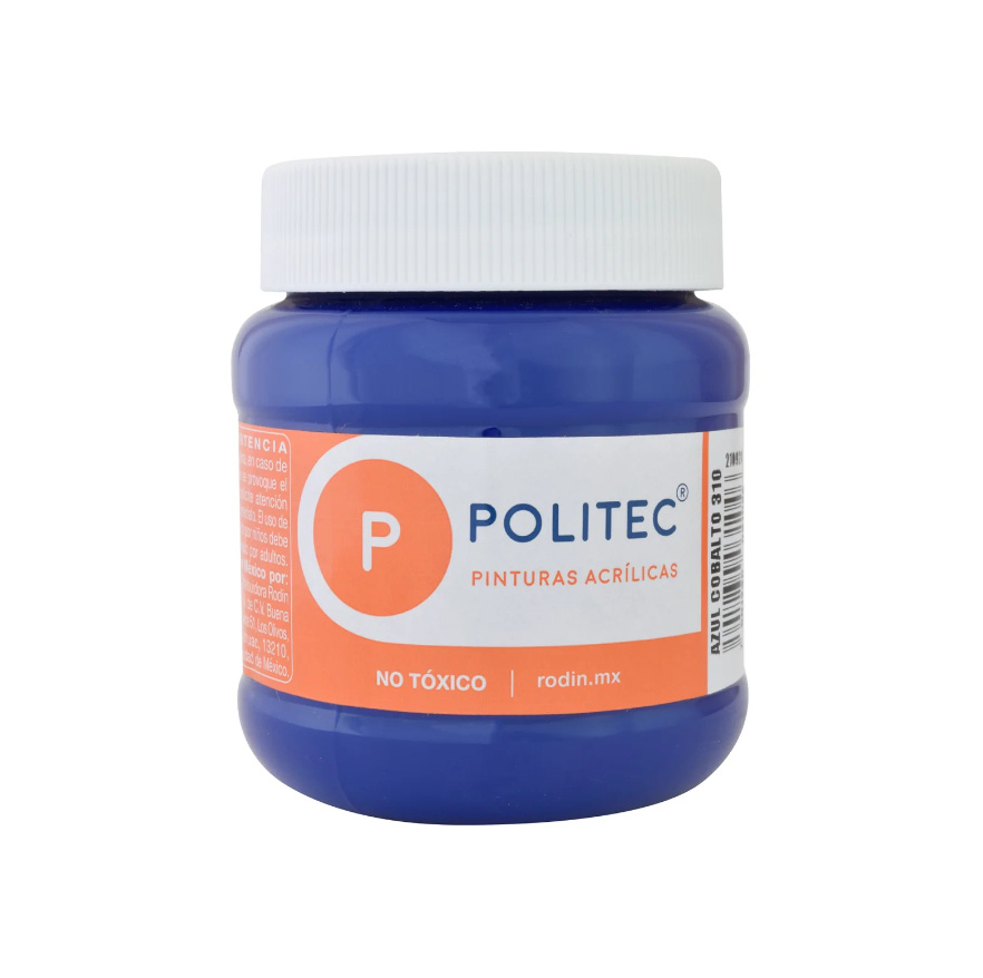 Politec Pintura Acrílica 250ml Azul Ultramar No 315 AC 14191