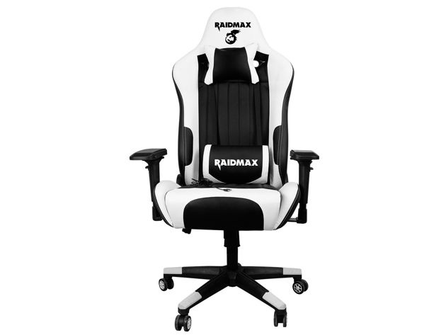 Compra Raidmax Silla Gamer Drakon DK707 Hasta 120Kg Negro Blanco