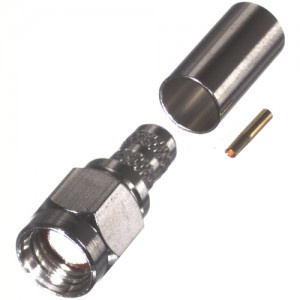 Compra RF Industries Conector Coaxial De Anillo Plegable SMA Macho RP