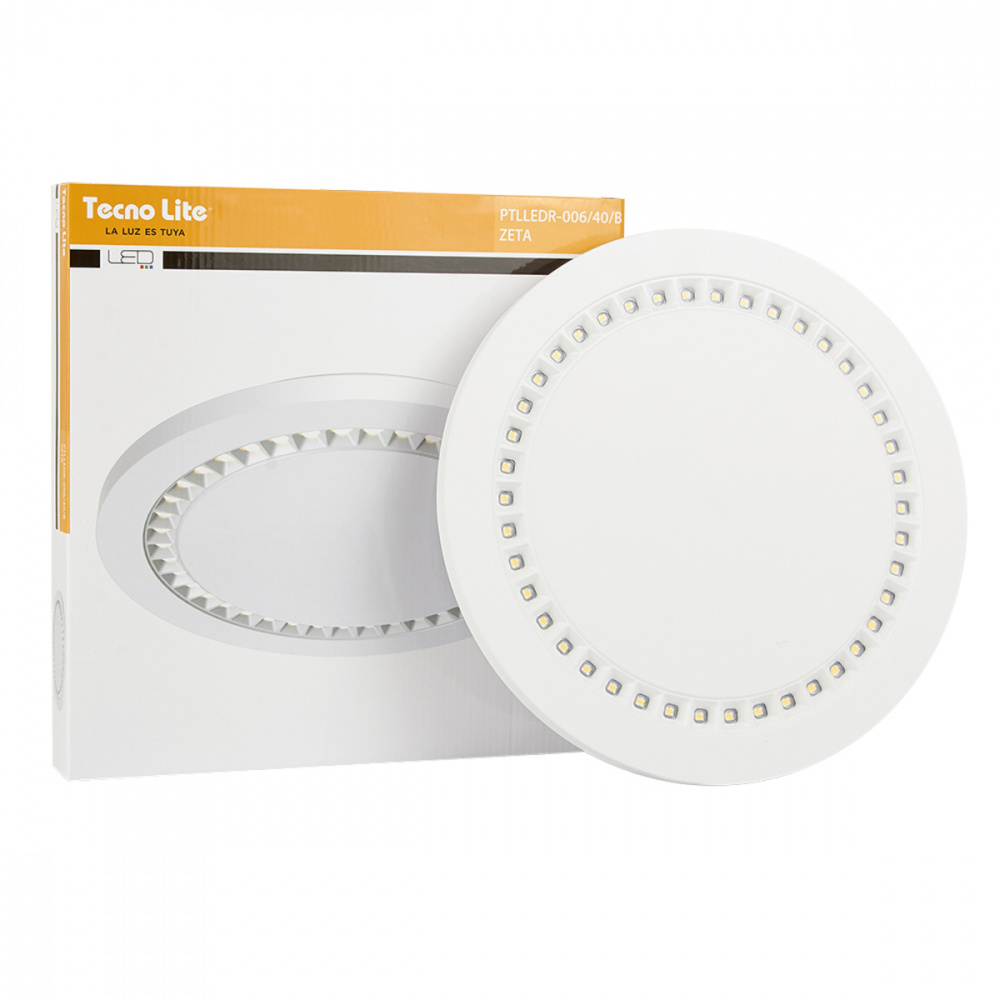 Compra Tecnolite L Mpara Led Plafon Para Techo Zeta Ptlledr B