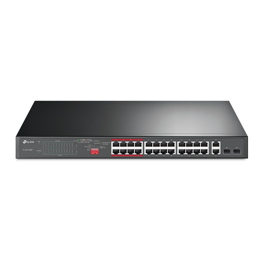 Compra Switch Tp Link Fast Ethernet Puertos Poe X Sfp Tl