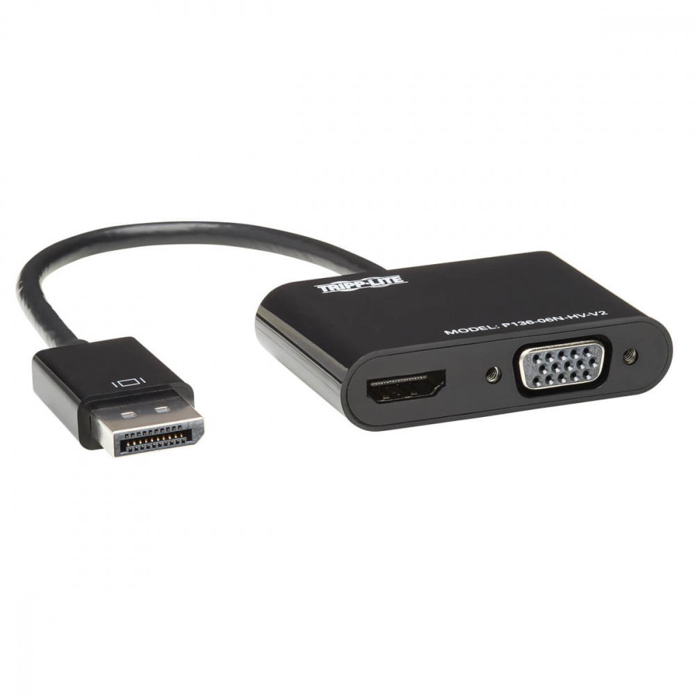 Compra Tripp Lite By Eaton Adap DisplayPort HDMI VGA P136 06N HV V2