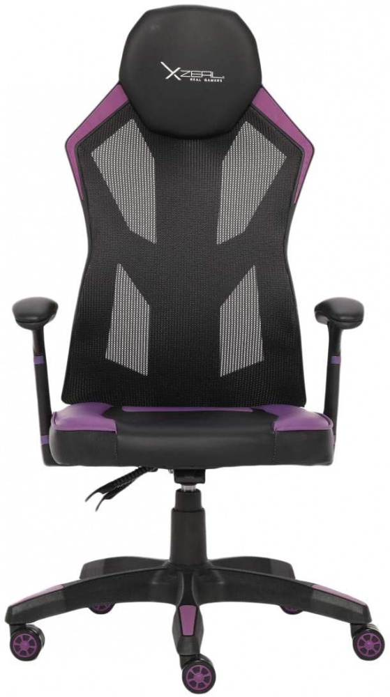 Compra XZEAL Silla Gamer XZ30 Hasta 110Kg Negro Cyberpuerta Mx