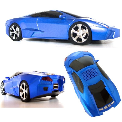 BRobotix Bocina Portátil Auto Lamborghini 6W Azul SC-700_AZUL |  