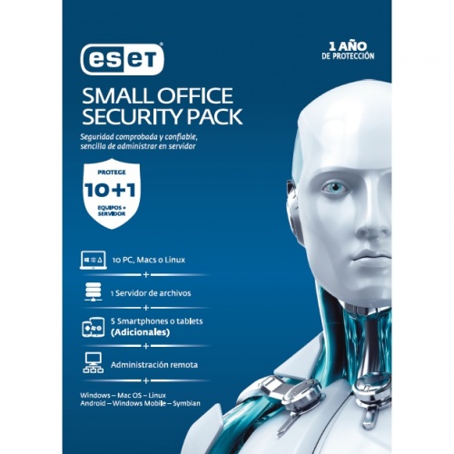 Eset Small Office Security Pack, 10 Usuarios, 1 Año, TMESET-067 |  