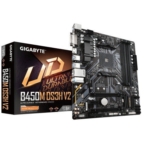 Gigabyte b450m ds3h установка windows 10