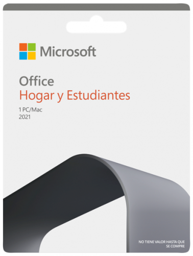 Microsoft Office Hogar y Estudiantes 2021, 1 PC, Windows/Mac, 79G-0534 |  