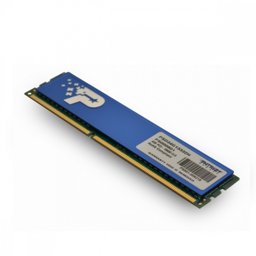 Memoria RAM Patriot PC3-10600 DDR3, 1333MHz, 4GB, PSD34G13332H