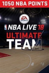 NBA LIVE 18 Ultimate Team, 1050 Puntos, Xbox One ― Producto Digital Descargable 