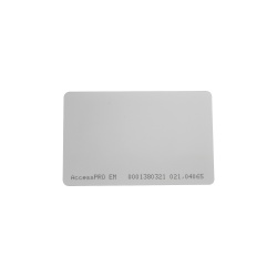 AccessPRO Tarjeta de Proximidad, 8.56 x 5.4cm, Blanco 