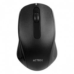 Mouse Acteck Óptico ENTRY 200, Inalámbrico, USB, 1200DPI, Negro 