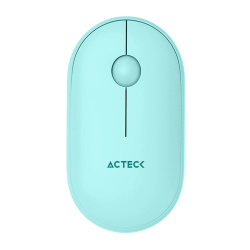 Mouse Acteck Óptico Optimize Edge MI460, Inalámbrico, USB-A, 1600DPI, Azul 