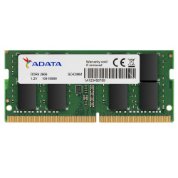 Memoria RAM Adata DDR4, 2666MHz, 4GB, Non-ECC, CL19, SO-DIMM ― Abierto 