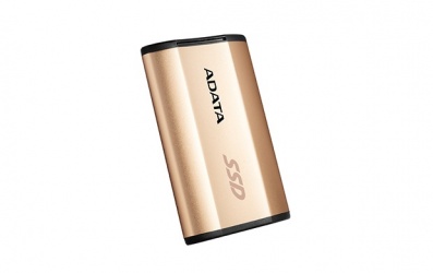 SSD Externo Adata ASE730, 250GB, USB 3.1, 12.2mm, Dorado 