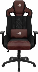 Aerocool Silla Gamer EARL, hasta 150Kg, Negro/Rojo 