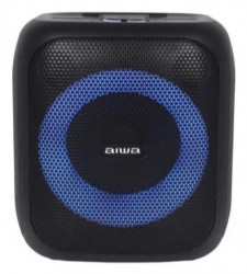 Aiwa Bocina Portátil AWPOK9T, Bluetooth, Inalámbrico, 20W RMS, Negro 