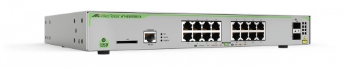 Switch Allied Telesis Gigabit Ethernet CentreCOM GS970M, 16 Puertos 10/100/1000 Mbps + 2 Puertos SFP, 36 Gbit/s, 16.000 Entradas - Administrable 
