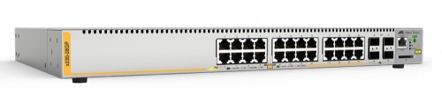 Switch Allied Telesis Gigabit Ethernet AT-X230-28GP, 24 Puertos 10/100/1000 + 4 Puertos SFP, 56 Gbit/s, 16.000 Entradas - Administrable 