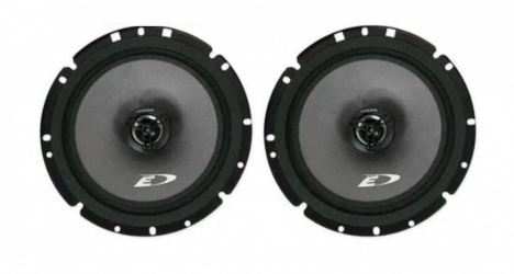 Alpine Bocina para Auto SXE-1726S, 2 Vías, 40W RMS, 92 Db, Negro 