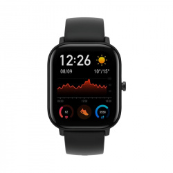 Amazfit Smartwatch GTS 4, Touch, Bluetooth 5.0, Android/iOS, Negro - Resistente al Agua ― Abierto 