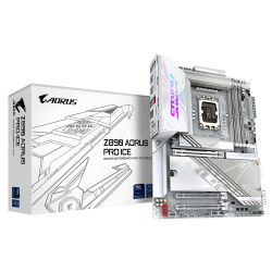 Tarjeta Madre AORUS Z890 AORUS PRO ICE, ATX, LGA 1851, Intel Z890, 256GB DDR5, HDMI/DP para Intel 