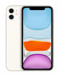 Apple iPhone 11 Dual Sim, 64GB, Blanco - Renewed by Apple 