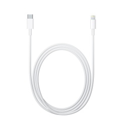 Apple Cable USB C Macho - Lightning Macho, 1 Metro, Blanco 