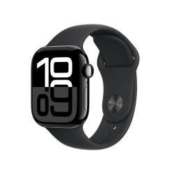 Apple Watch Series 10 GPS, Caja de Aluminio Color Medianoche de 42mm, Correa Deportiva S/M Color Medianoche 