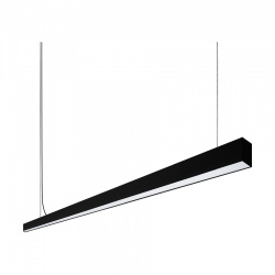 Artlite Lámpara LED para Techo ADE-609, Interiores, Luz Fría, 40W, 3400 Lúmenes, Negro, para Casa 