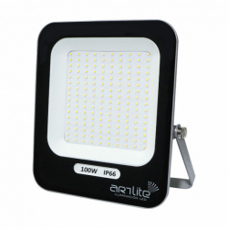 Artlite Reflector LED ARE-007, Luz Fría, 100W, 11000 Lúmenes, Negro 