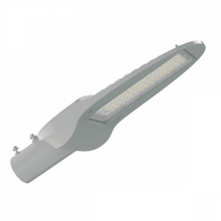 Artlite Lámpara LED para Poste/Muro ARE-019, Exteriores, Luz Blanco Frío, 60W, 7500 Lúmenes, Gris 