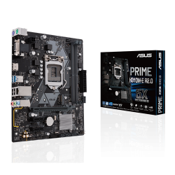 Tarjeta Madre ASUS micro ATX PRIME H310M-E, S-1151,  Intel H310, HDMI,  32GB DDR4 para Intel ― Compatibles solo con 8va y/o  9va Generación (Revisar modelos aplicables) 