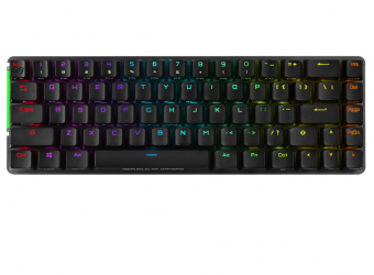 Teclado Gamer ASUS M601 ROG Falchion RGB, Teclado Mecánico, Switch Cherry MX Blue, Inalámbrico, Negro (Inglés) 