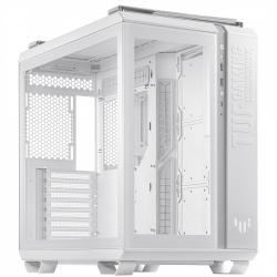 Gabinete ASUS TUF Gaming GT502, Midi-Tower, ATX/Micro-ATX/Mini-ITX, USB 2.0, sin Fuente, sin Ventiladores Instalados, Blanco 