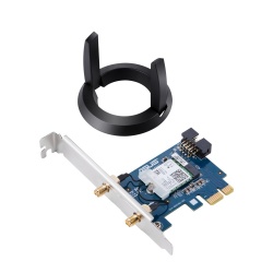 ASUS Tarjeta de Red PCE-AC58BT Inalámbrico, 1733Mbit/s, PCIExpress, 2 Antenas 