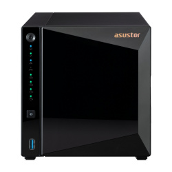 Asustor DRIVESTOR 4 Pro Gen2 NAS de 4 Bahías, 64TB, Realtek RTD1619B 1.70GHz, USB 3.2, Negro ― No Incluye Discos Duros 