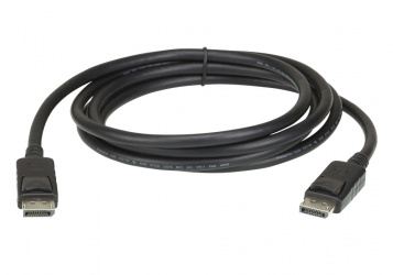 Aten Cable DisplayPort 1.4 Macho - DisplayPort Macho, 8K, 60Hz, 2 Metros, Negro 