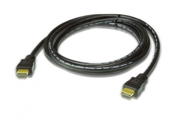 Aten Cable HDMI de Alta Velocidad con Ethernet, HDMI 1.4 Macho - HDMI 1.4 Macho, 4K, 30Hz, 15 Metros, Negro 
