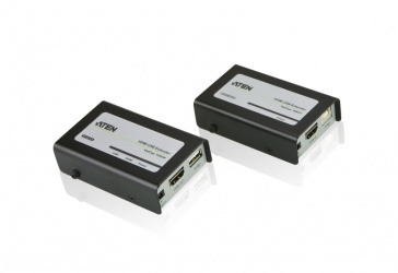 Aten Extensor HDMI de 2 Puertos VE803, 1080 Pixeles, 2x RJ-45, Negro 