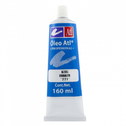 ATL Pintura Óleo para Arte, 160ml, Azul Cobalto, No. 221 