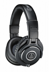 Audio-Technica Audífonos ATH-M40X, Alámbrico, 3 Metros, 3.5mm, Negro 