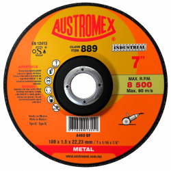 Austromex Disco para Esmeriladora 889, 7
