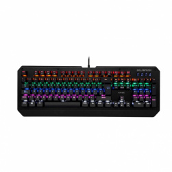 Teclado Gamer Balam Rush Havoc LED RGB, Alámbrico, Negro (Español) ― Abierto 