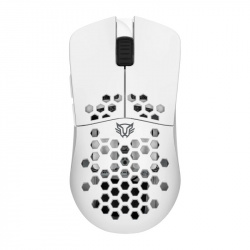 Mouse Gamer Balam Rush Óptico Speeder Light MG969, Inalámbrico, Bluetooth, 5000DPI, Blanco 